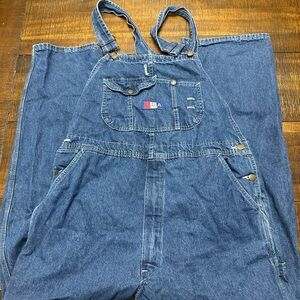 Men's Blue Denim Overalls